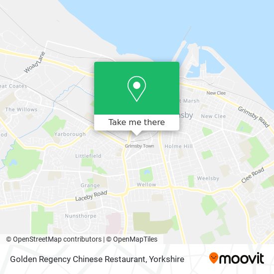 Golden Regency Chinese Restaurant map