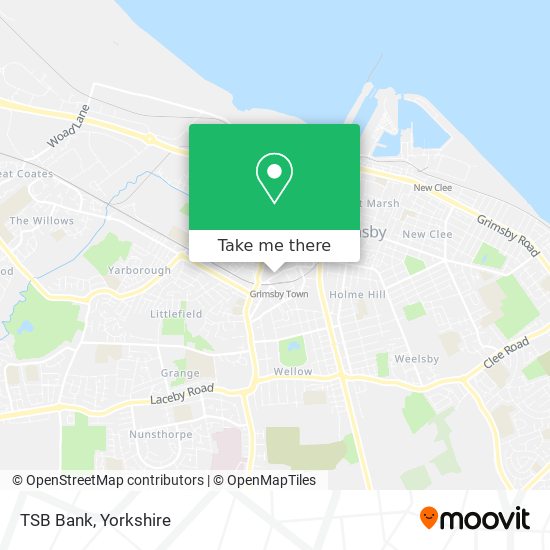 TSB Bank map