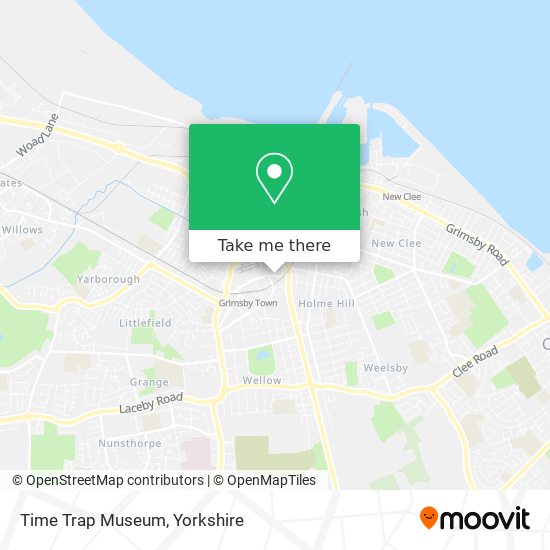 Time Trap Museum map