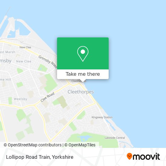 Lollipop Road Train map