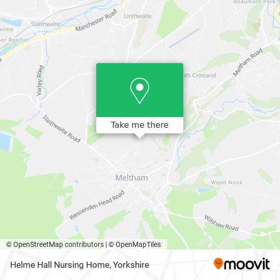 Helme Hall Nursing Home map
