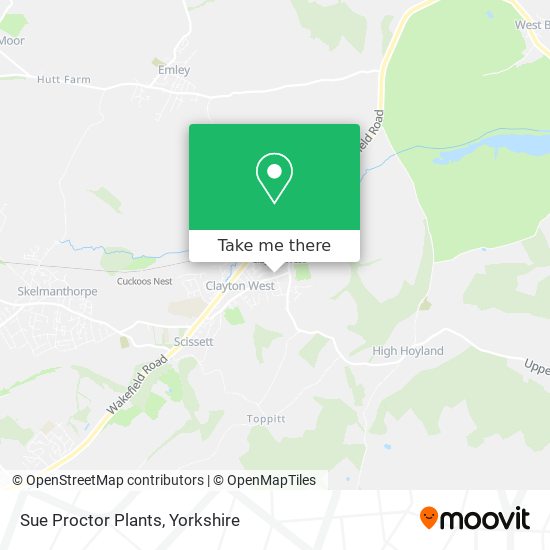 Sue Proctor Plants map
