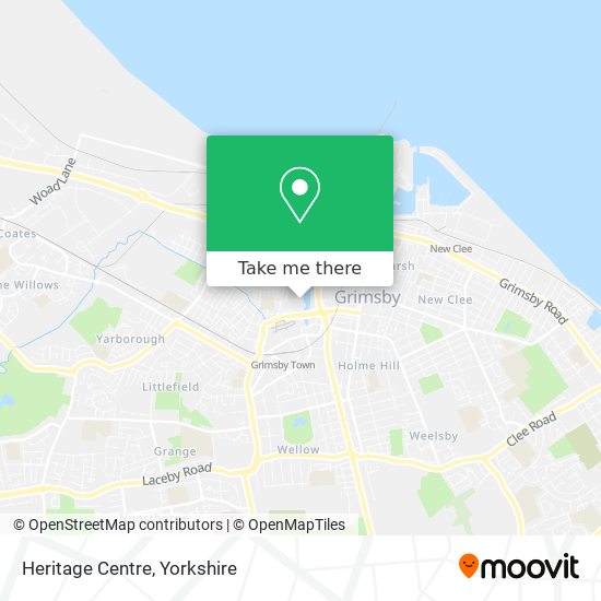 Heritage Centre map