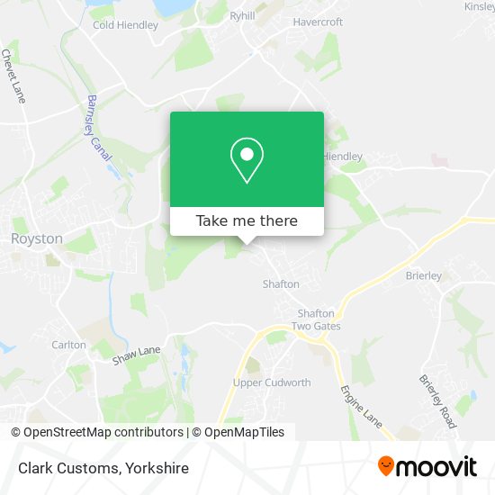 Clark Customs map