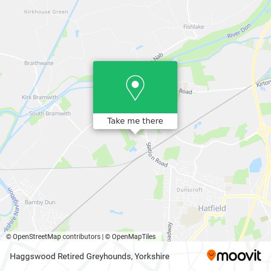 Haggswood Retired Greyhounds map