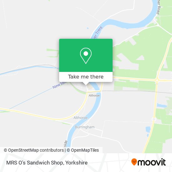 MRS O's Sandwich Shop map