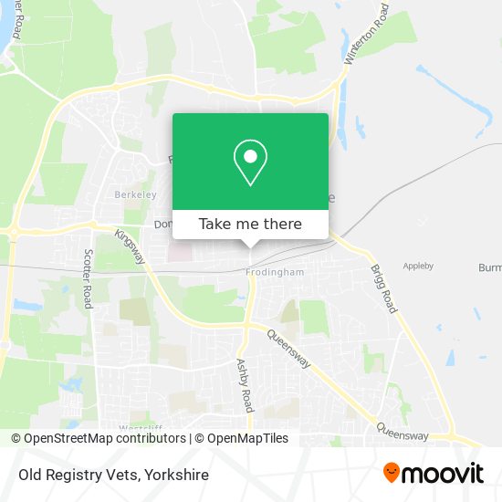 Old Registry Vets map