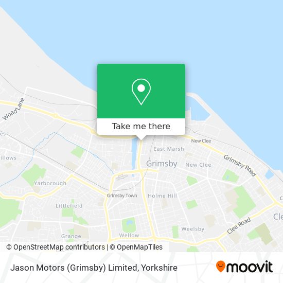 Jason Motors (Grimsby) Limited map