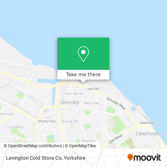 Levington Cold Store Co map