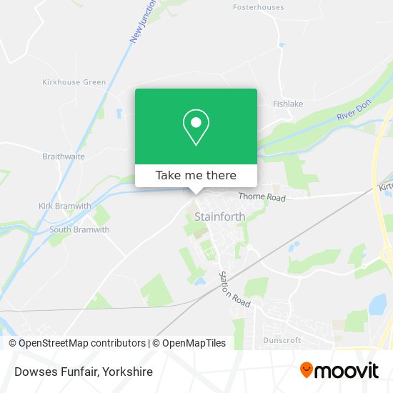 Dowses Funfair map