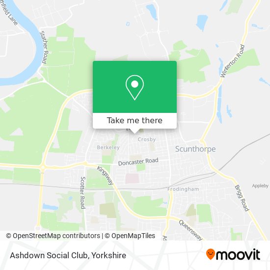 Ashdown Social Club map