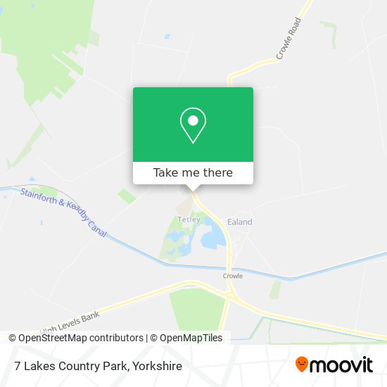 7 Lakes Country Park map