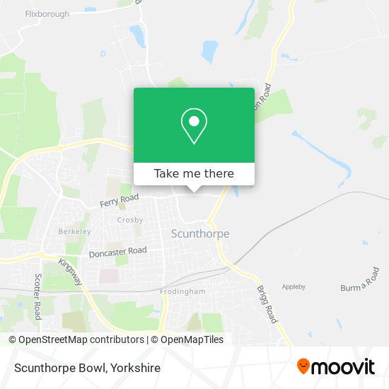 Scunthorpe Bowl map