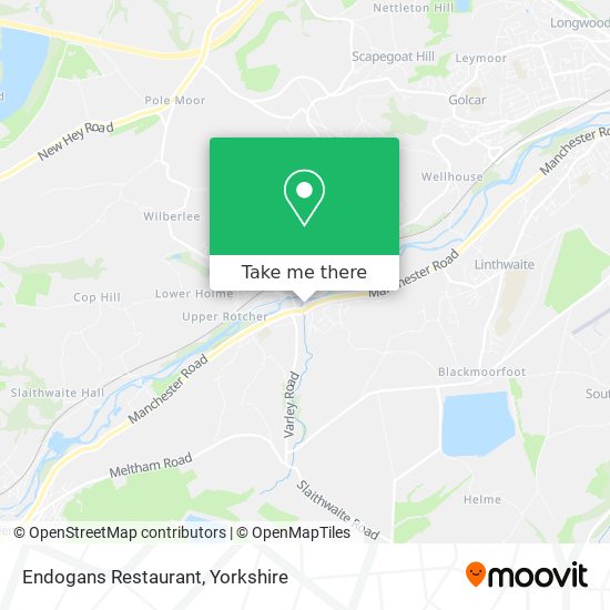 Endogans Restaurant map