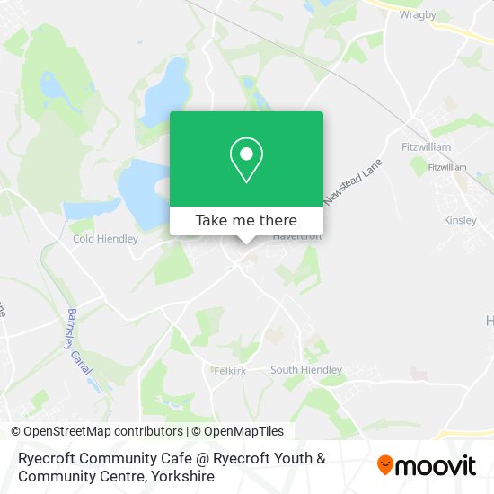 Ryecroft Community Cafe @ Ryecroft Youth & Community Centre map