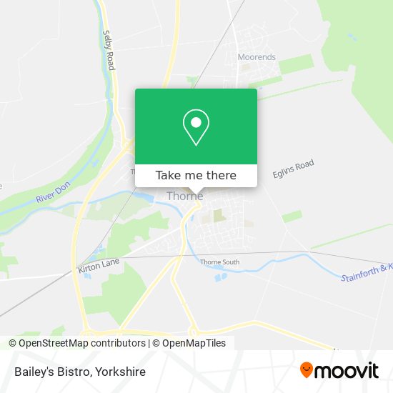 Bailey's Bistro map