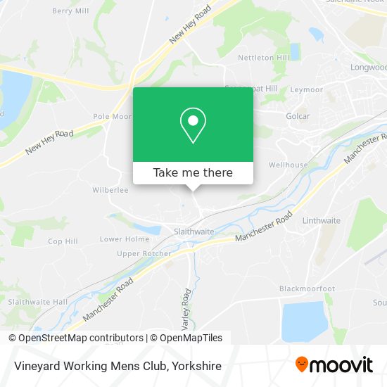 Vineyard Working Mens Club map
