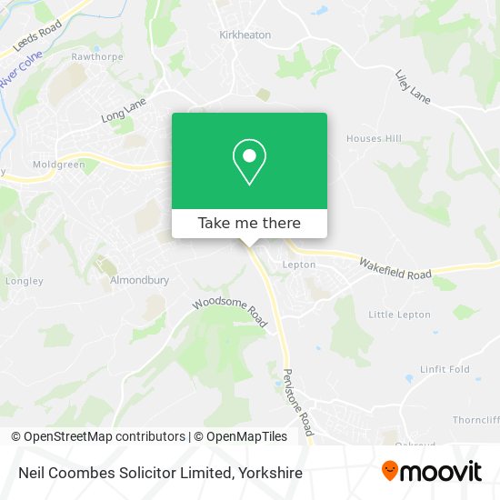 Neil Coombes Solicitor Limited map