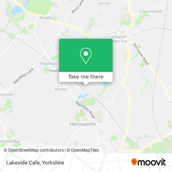 Lakeside Cafe map