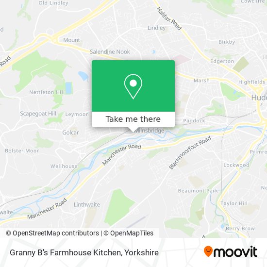 Granny B's Farmhouse Kitchen map