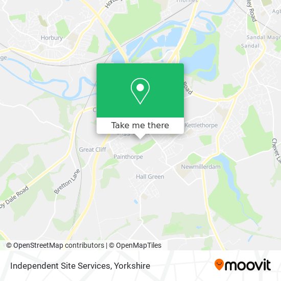 Independent Site Services map