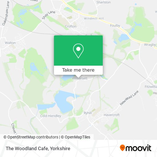 The Woodland Cafe map