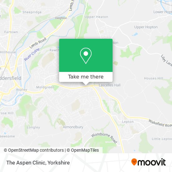 The Aspen Clinic map