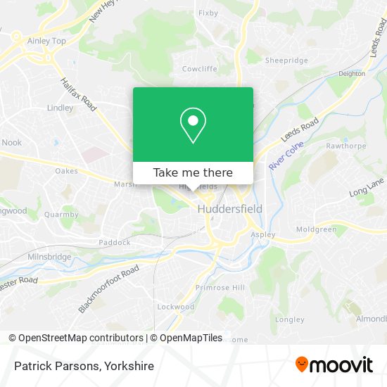 Patrick Parsons map