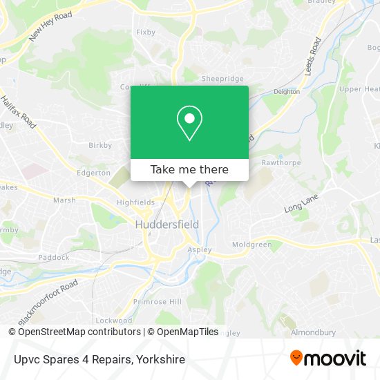 Upvc Spares 4 Repairs map