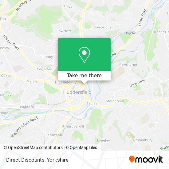 Direct Discounts map