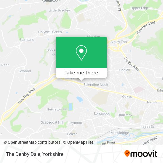 The Denby Dale map