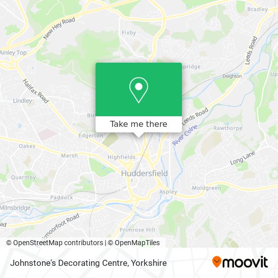 Johnstone's Decorating Centre map