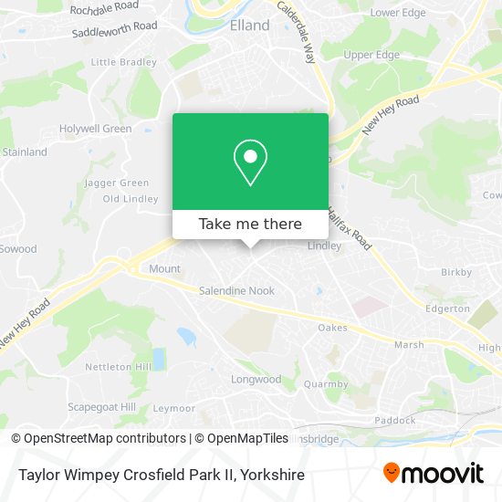 Taylor Wimpey Crosfield Park II map