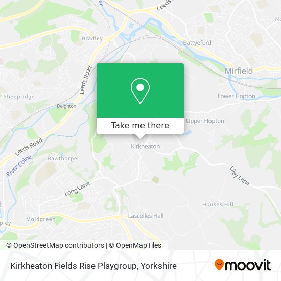 Kirkheaton Fields Rise Playgroup map