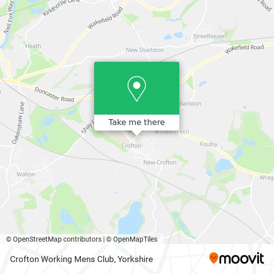 Crofton Working Mens Club map