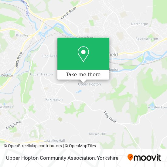 Upper Hopton Community Association map
