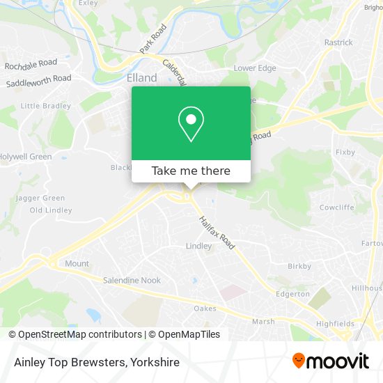 Ainley Top Brewsters map