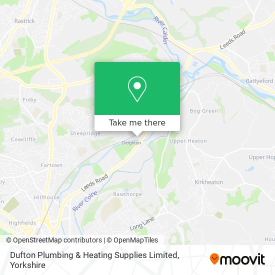 Dufton Plumbing & Heating Supplies Limited map