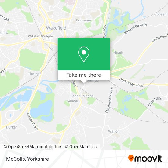 McColls map