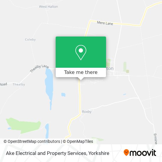 Ake Electrical and Property Services map