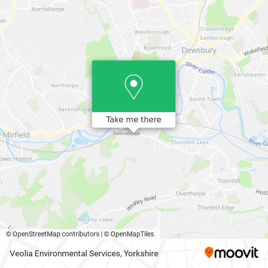 Veolia Environmental Services map