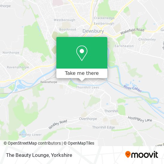 The Beauty Lounge map
