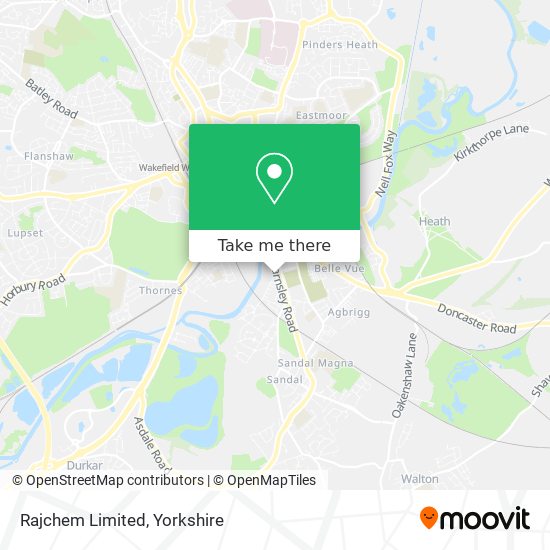 Rajchem Limited map