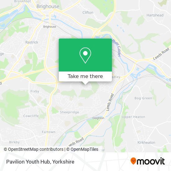 Pavilion Youth Hub map