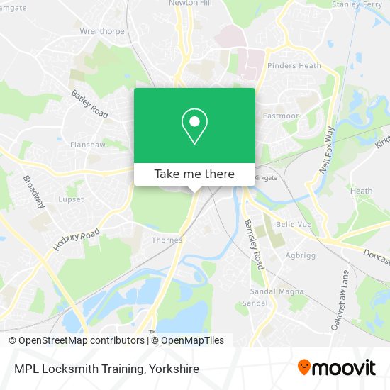 MPL Locksmith Training map