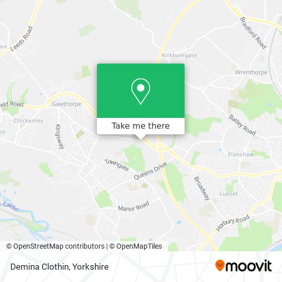 Demina Clothin map