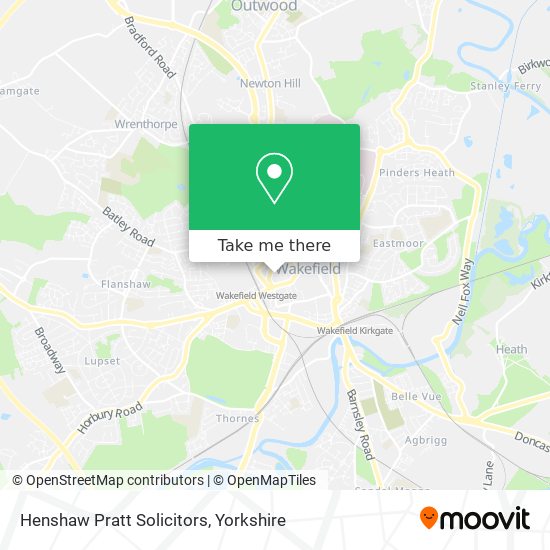 Henshaw Pratt Solicitors map