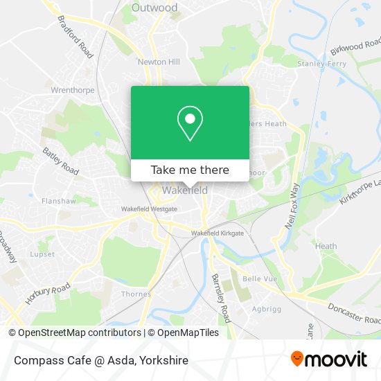 Compass Cafe @ Asda map