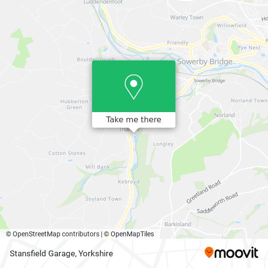 Stansfield Garage map