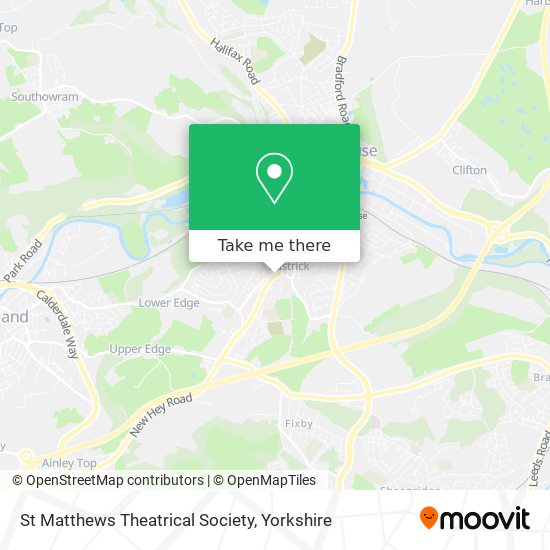 St Matthews Theatrical Society map